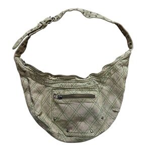 Urban Outfitters Darci denim half moon shoulder crossbody bag
